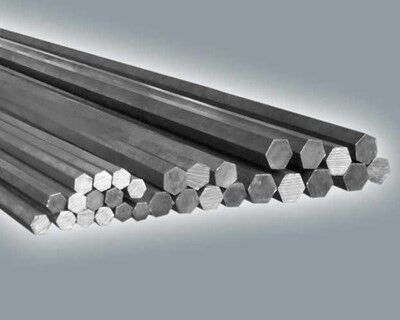 Titanium hexagonal, calibrated, cold rolled