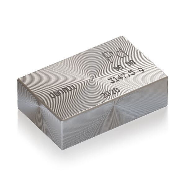 Palladium ingots