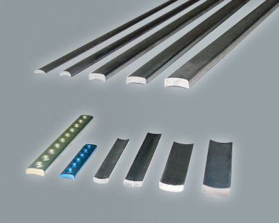 Titanium arc profiles for osteosynthesis plates